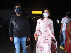 PICS: Newly Married Yami Gautam & Aditya Dhar Return To Mumbai After Dreamy Wedding