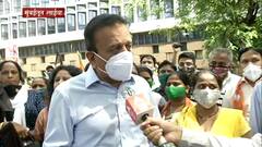 BJP Jail Bharo Andolan : सरकारच्या नाकर्तेपणामुळे ओबीसी आरक्षण गेलं : गिरीश महाजन