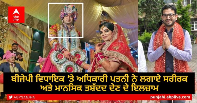 Shimla BJP MLA Vishal Nehria wife alleges physical and mental torture ਬੀਜੇਪੀ ਵਿਧਾਇਕ 'ਤੇ ਅਧਿਕਾਰੀ ਪਤਨੀ ਨੇ ਲਗਾਏ ਸਰੀਰਕ ਅਤੇ ਮਾਨਸਿਕ ਤਸ਼ੱਦਦ ਦੇਣ ਦੇ ਇਲਜ਼ਾਮ