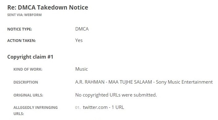Twitter locks Ravi Shankar Prasad's account for use of AR Rahman songs, says- 'We respond to legitimate copyright complaints'