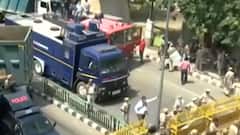 Haryana: Farmers break barricading in Panchkula | Nationwide Protest