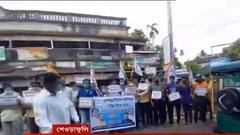 TMC Protest: বার্লা-সৌমিত্রদের পৃথক রাজ্য দাবির প্রতিবাদ, হুগলিতে পথে নামল তৃণমূল
