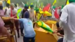 किसान आंदोलन के सात महीने: देश भर में किसानों का प्रदर्शन, मोहाली में तोड़ी बैरिकेडिंग