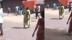 અમદાવાદના માધુપુરામાં બે જૂથ વચ્ચે થયો પથ્થરમારો, જુઓ વીડિયો
