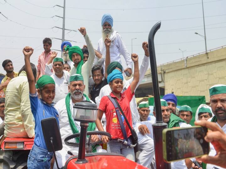 7 months of farmers' agitation Demonstration of farmers in many states demand for withdrawal of new agricultural laws आंदोलन के 7 महीनेः कई राज्यों में किसानों का प्रदर्शन, नए कृषि कानूनों को वापस लेने की मांग