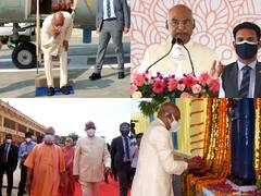 IN PICS | Prez Kovind Gets Emotional Upon Reaching His Village, Says Never Imagined 'Ordinary Village Boy' Would Hold India's Top Post