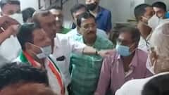West Bengal: BJP & TMC workers clash in Mukul Roy's presence