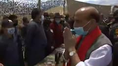 चीन से तनाव के बीच लेह-लद्दाख पहुंचे रक्षा मंत्री Rajnath SIngh