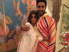 Shweta Bachchan ने शेयर की बचपन की वीडियो, स्टेज पर माइक पकड़े Amitabh और साथ में दिखे नन्हें श्वेता और अभिषेक