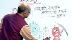 Cartoonist Irfan's sarcasm over Bihar rains via cartoon