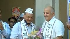 સુરત: મનીષ સીસોદિયાના ભાજપ પર પ્રહાર, 2022ની ચૂંટણીમાં ભાજપ સામે AAPની લડત હશે