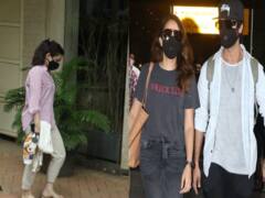 Kareena Kapoor के घर पहुंचीं ननद Soha Ali Khan तो एयरपोर्ट पर स्पॉट हुए Shahid Kapoor और Mira Rajput, देखें तस्वीरें