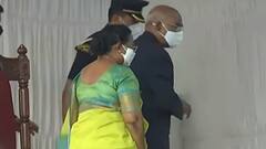 Paraukh: राष्ट्रपति Ram Nath Kovind पहुंचे Pathri Devi Mandir, CM Yogi भी मौजूद