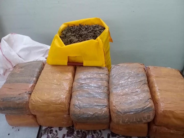 24 kg of cannabis seized in Madurai sale through cell phones found மதுரை : செல்போன் உதவியால் கஞ்சா சேல்ஸ், 24 கிலோ கஞ்சா பறிமுதல்..!