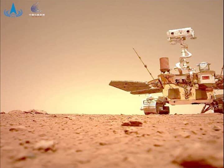 China's Zhurong Rover Shares Images And Videos Of Mars China's Zhurong Rover Shares Images And Videos Of Mars