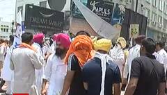 AAP ਵੱਲੋਂ ਰਾਜ ਕੁਮਾਰ ਵੇਰਕਾ ਦੀ ਰਿਹਾਇਸ਼ ਦਾ ਘਿਰਾਓ