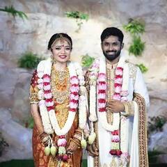 Aishwarya Shankar Wedding: 'रोबोट' फेम डायरेक्टर की बेटी ऐश्वर्या शंकर और किक्रेटर रोहित दामोदरन की हुई शादी, आशीर्वाद देने पहुंचे सीएम एमके स्टालिन