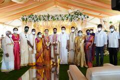 In Pics | Tamil Nadu CM Stalin Graces Director Shankar Daughter's Wedding