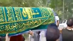 J&K: आतंकी हमले में शहीद SPO फैयाज अहमद को आखिरी सलाम