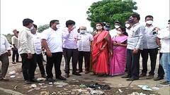 Pune Ramtekdi Garbage plant: पुण्यातील राम टेकडी कचरा प्रकल्पाची खा. सुप्रिया सुळे यांच्याकडून पाहणी