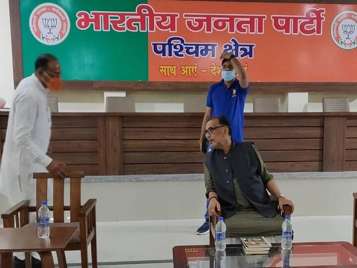 bjp eye on western Uttar Pradesh Radha Mohan Singh in west up tour meerut ann UP Assembly Election: पश्चिमी यूपी पर बीजेपी की नजर, नब्ज टटोलने निकले राधा मोहन सिंह