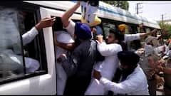 ਕੁੰਵਰ ਵਿਜੈ ਪ੍ਰਤਾਪ ਦਾ ਘਿਰਾਓ ਕਰਨ ਆਏ ਅਕਾਲੀਆਂ ਨੂੰ ਲਿਆ ਹਿਰਾਸਤ 'ਚ, ਪੁਲਿਸ ਨਾਲ ਵੀ ਹੋਈ ਝੜਪ