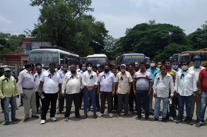 The bus owners have also demanded to the state government to waive off their road tax till the lockdown period or take the keys of their vehicles as they are not economically stable to pay a huge amount of tax without earning a single penny.