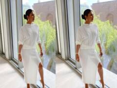 Priyanka Chopra ने फिर लगाया अपने स्टाइल में तड़का, ऑल इन व्हाइट लुक में दिखीं परफेक्ट, खूब हो रही है तारीफ