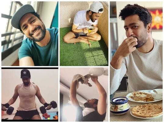 Vicky Kaushal Mumbai House: मुबंई के इस आलीशान फ्लैट में रहते हैं विक्की कौशल, घर में ही बना है जिम, देखें घर की Inside तस्वीरें Vicky Kaushal Mumbai House: मुबंई के इस आलीशान फ्लैट में रहते हैं विक्की कौशल, घर में ही बना है जिम, देखें घर की Inside तस्वीरें