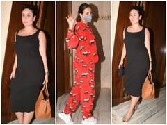 Spotted: मनीष मल्होत्रा के घर पहुंची करीना मलाइका, दूसरी डिलीवरी के बाद बेबो का ब्लैक हॉट लुक वायरल