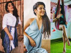 In Pics: 'तारक मेहता का उल्टा चश्मा' फेम Nidhi Bhanushali ने डेनिम ड्रेस में दिखाया खूबसूरत अंदाज, देखें तस्वीरें