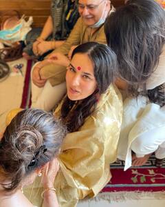 Unseen PICS From Angira Dhar-Anand Tiwari’s Wedding Festivities