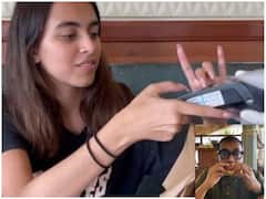 Proud Papa Anurag Kashyap Records Moment As Daughter Aaliyah Pays Their Lunch Bill; Watch Inside