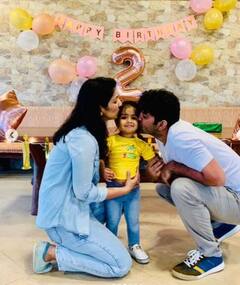 IN PICS: Iss Pyaar Ko Kya Naam Doon Actor Barun Sobti Celebrates Daughter’s 2nd Birthday With Sanaya Irani, Daljiet Kaur & Others