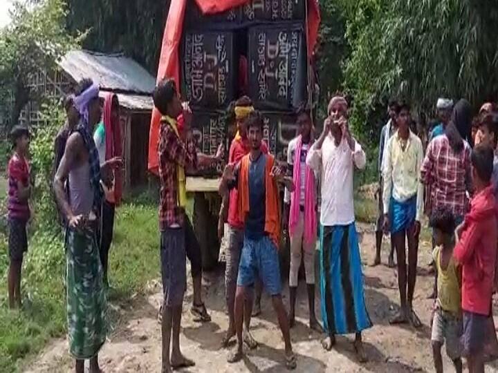 Bihar: People who returned from jail received a grand welcome in katihar ann