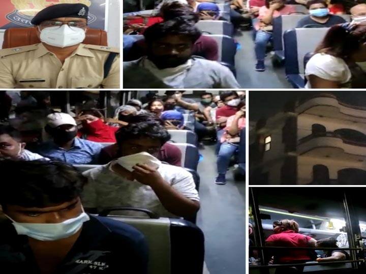 Sex Racket in Guest house in Noida, Police busted in raid Noida Uttar Pradesh ann गेस्ट हाउस की आड़ में चल रहा था जिस्मफरोशी का धंधा, ग्राहक बनकर पुलिस ने की छापेमारी