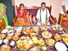 Kamuthi Birthday: 70வது பிறந்தநாளில் 70 வகை உணவு சமைத்து முதியவருக்கு ‛சர்பிரைஸ்’ கொடுத்த குடும்பம்!