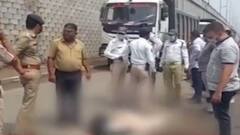 વડોદરા:રણોલી હાઇવે પર અકસ્માત થતાં ASIનું મૃત્યુ, ટ્રકે બાઇકને લીધી અડફેટે