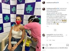 Malaika Arora Photos: ভ্যাকসিনের দ্বিতীয় ডোজ নিলেন মালাইকা অরোরা