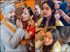 Unseen PICS From Angira Dhar-Anand Tiwari’s Wedding Festivities