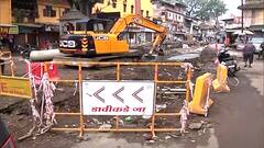 Nashik Smart City : नाशिकच्या स्मार्ट सिटीच्या कामामुळे नागरिकांना त्रास