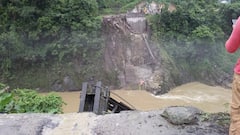 Arunachal Pradesh: 3 missing & way to border obstructed as Sangam Bridge on Siyom River collapses