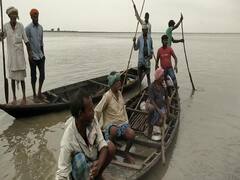 पश्चिमी चंपारण: यात्रियों से भरी नाव नदी में पलटी, नाविकों ने सात लोगों को किया रेस्क्यू, दो लापता