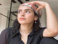 Actress Sanya Malhotra pics : யார் இந்த தேவதை... ஆனந்த பூமக - சான்யா மல்ஹோத்ரா