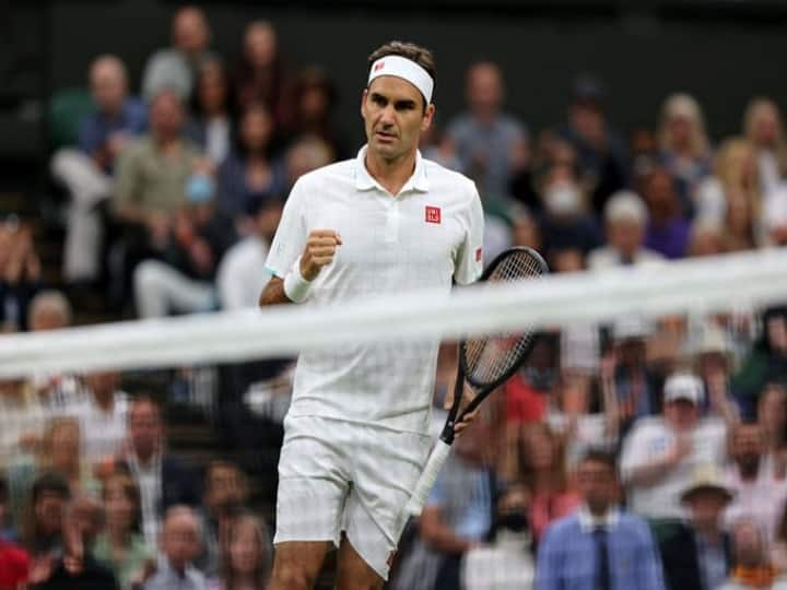 My English is not good enough says eight time Wimbledon Champion Roger Federer Wimbledon 2021| எனக்கு சரியா இங்கிலீஷ் பேசவராது..! : வைரலாகும் விம்பிள்டன் சாம்பியன் ஃபெடரரின் வீடியோ