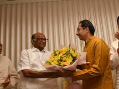 महाराष्ट्र गठबंधन सरकार में तनाव के बीच आज शरद पवार और उद्धव ठाकरे की हुई मुलाकात