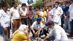 ਡਾਕਟਰਾਂ ਦਾ ਪੇਅ ਕਮਿਸ਼ਨ ਖਿਲਾਫ ਅਨੌਖਾ ਪ੍ਰਦਰਸ਼ਨ, ਖਜ਼ਾਨਾ ਮੰਤਰੀ ਦੀ ਅਰਥੀ ਫੂਕ ਚੁਗੇ ਫੁੱਲ