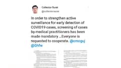 સુરત: કલેક્ટર આયુષ ઓક એકશન મોડમાં, કોરોના દર્દીઓની વિગત તબીબો પાસે હોવી ફરજિયાત