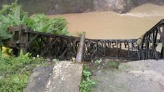 Arunachal Pradesh में सियोम नदी पर बना संगम पुल टूटा, सीमा तक जाने का रास्ता बाधित