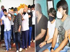 પતિના મોતથી તૂટી ગઇ મંદિરા બેદી, ભીની આંખે આપી વિદાય, જુઓ અંતિમ વિદાયની હૃદયદ્રાવક તસવીરો